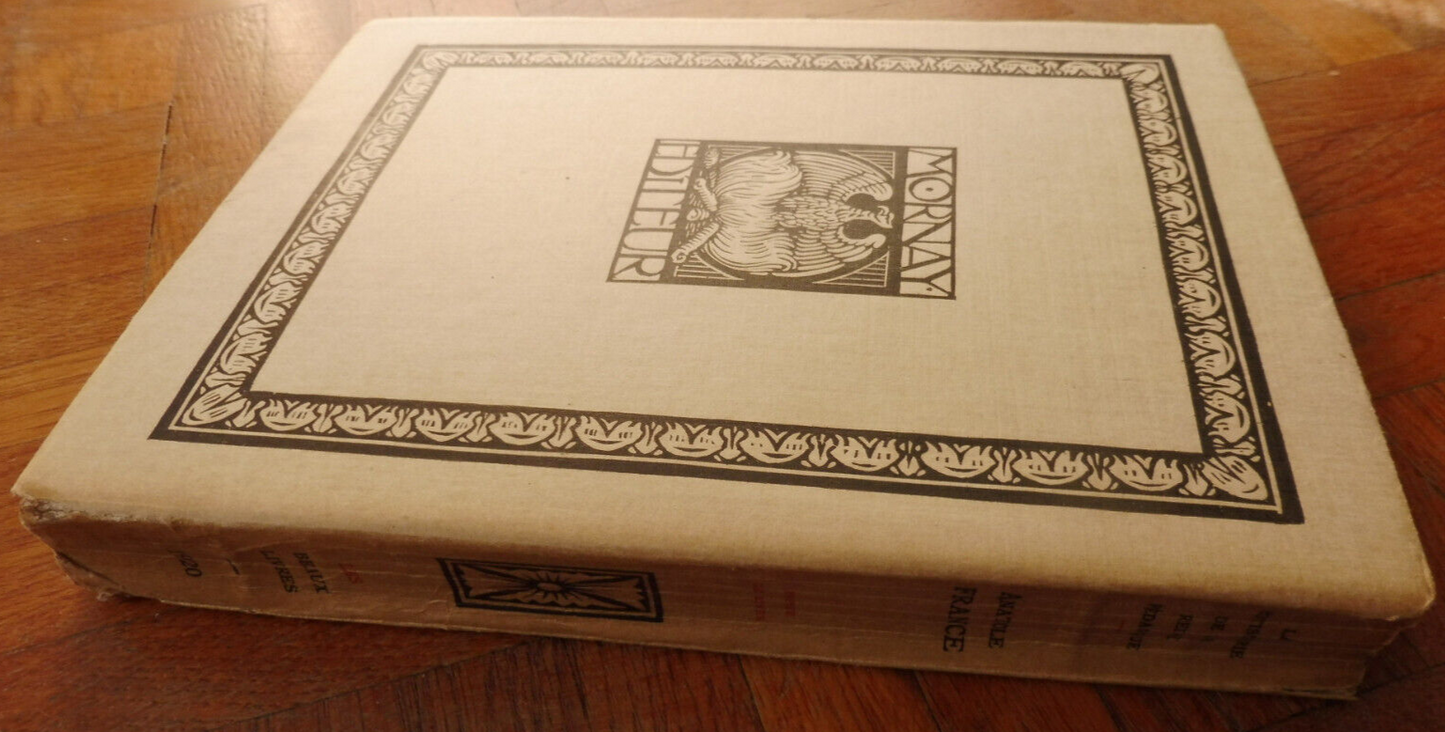La Rôtisserie de la Reine Pédauque (Anatole France) 1920 illus. Jou VELIN
