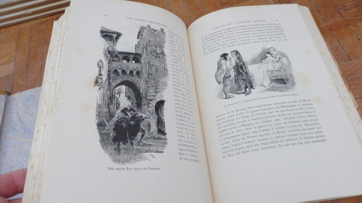 Les Contes drolatiques (Balzac) s.d. illus. Robida 3/3