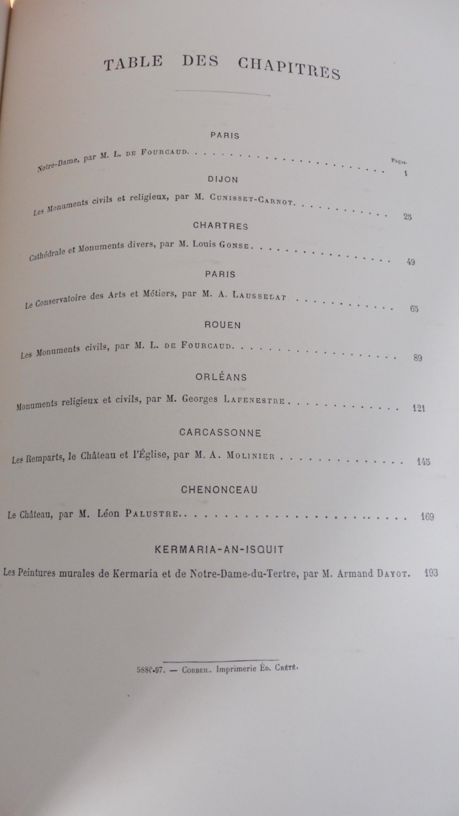 La France artistique et monumentale (Henry Havard) s.d. 6/6