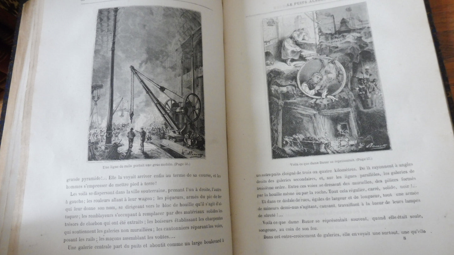 Tribulations d'un chinois. Les 500 millions de la Begum (J. Verne) illus. Benett