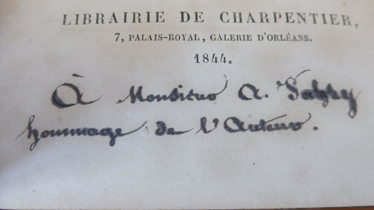L'Héroïne d'Orléans (D'Attel de Lutange) 1844 3 tomes en 1 vol. COMPLET ENVOI