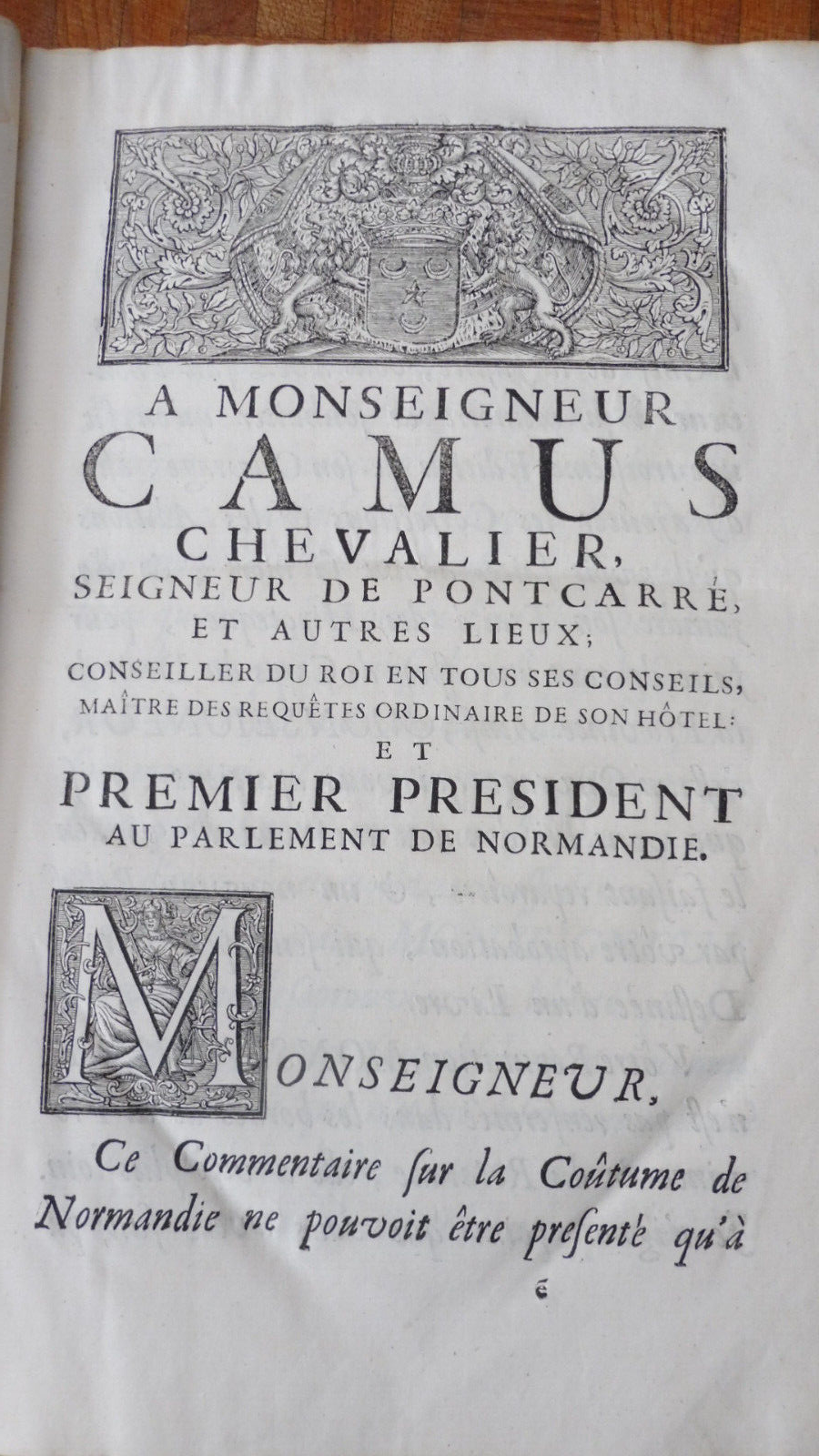 Oeuvres de Maître Henri Basnage 1709 2/2 IN FOLIO
