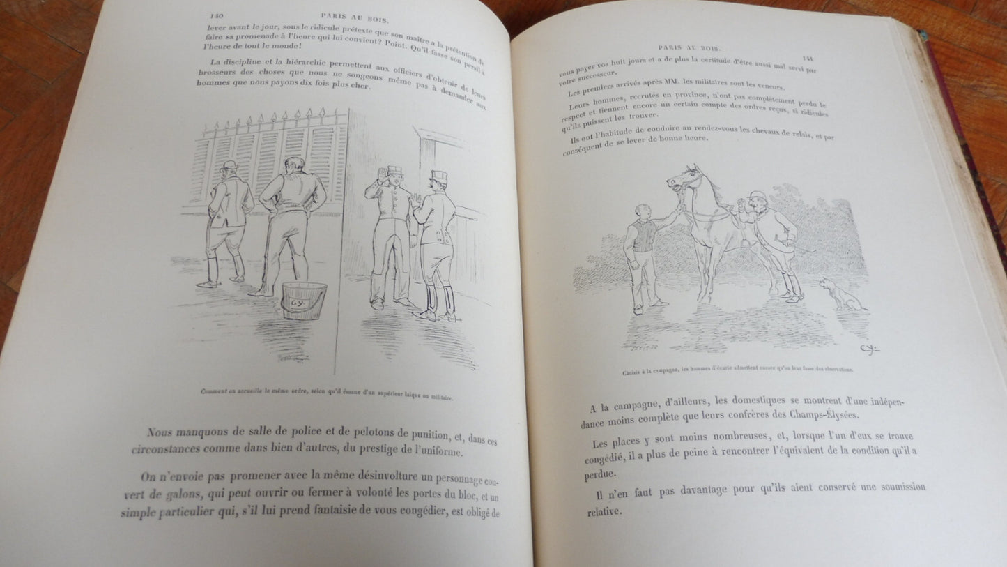 Paris au bois (Crafty) 1890 EQUITATION