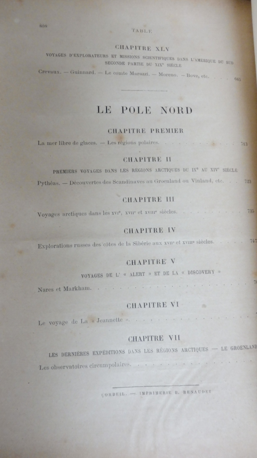 Nouvelle histoire des voyages. Amérique. Pôle Nord (Cortambert) s.d.illus. Sahib