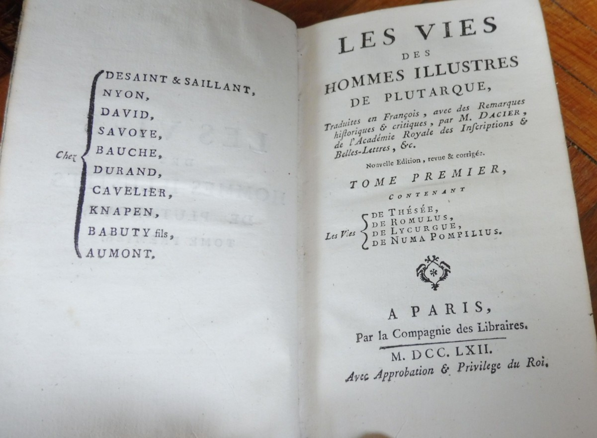 Les Vies des hommes illustres (Plutarque) 1762 14/14
