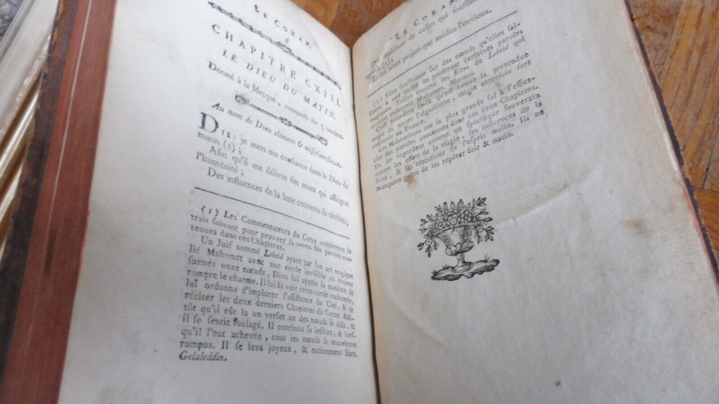 Le Coran (Savary trad). 1783 2/2
