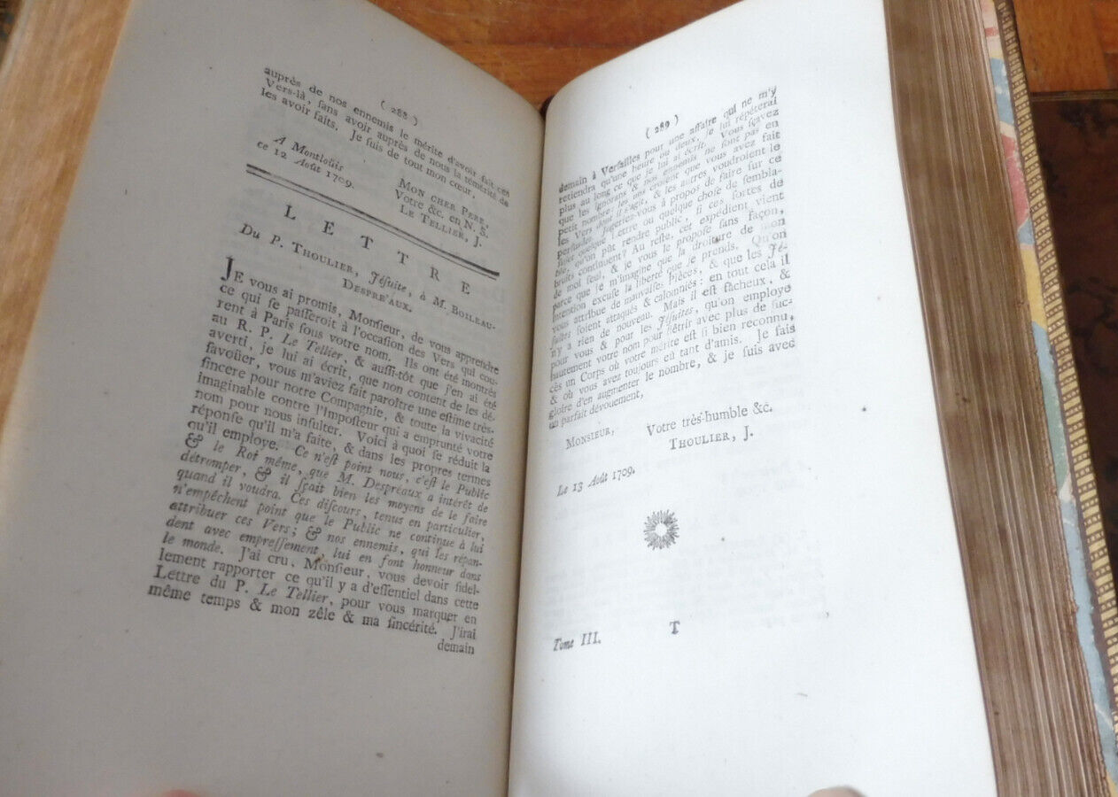 Oeuvres de Boileau Despréaux 1772 5/5