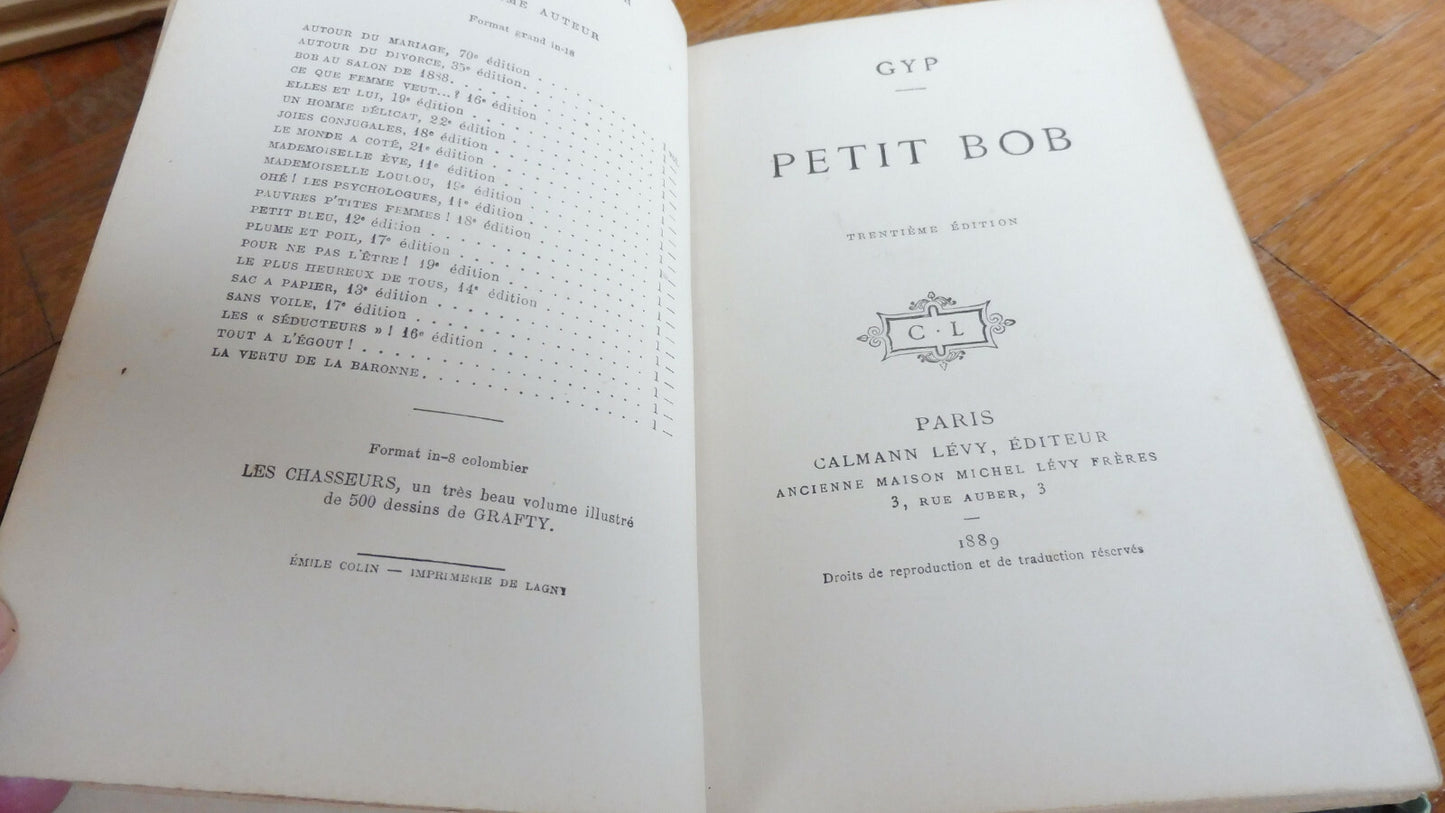 Petit Bob (Gyp) 1889