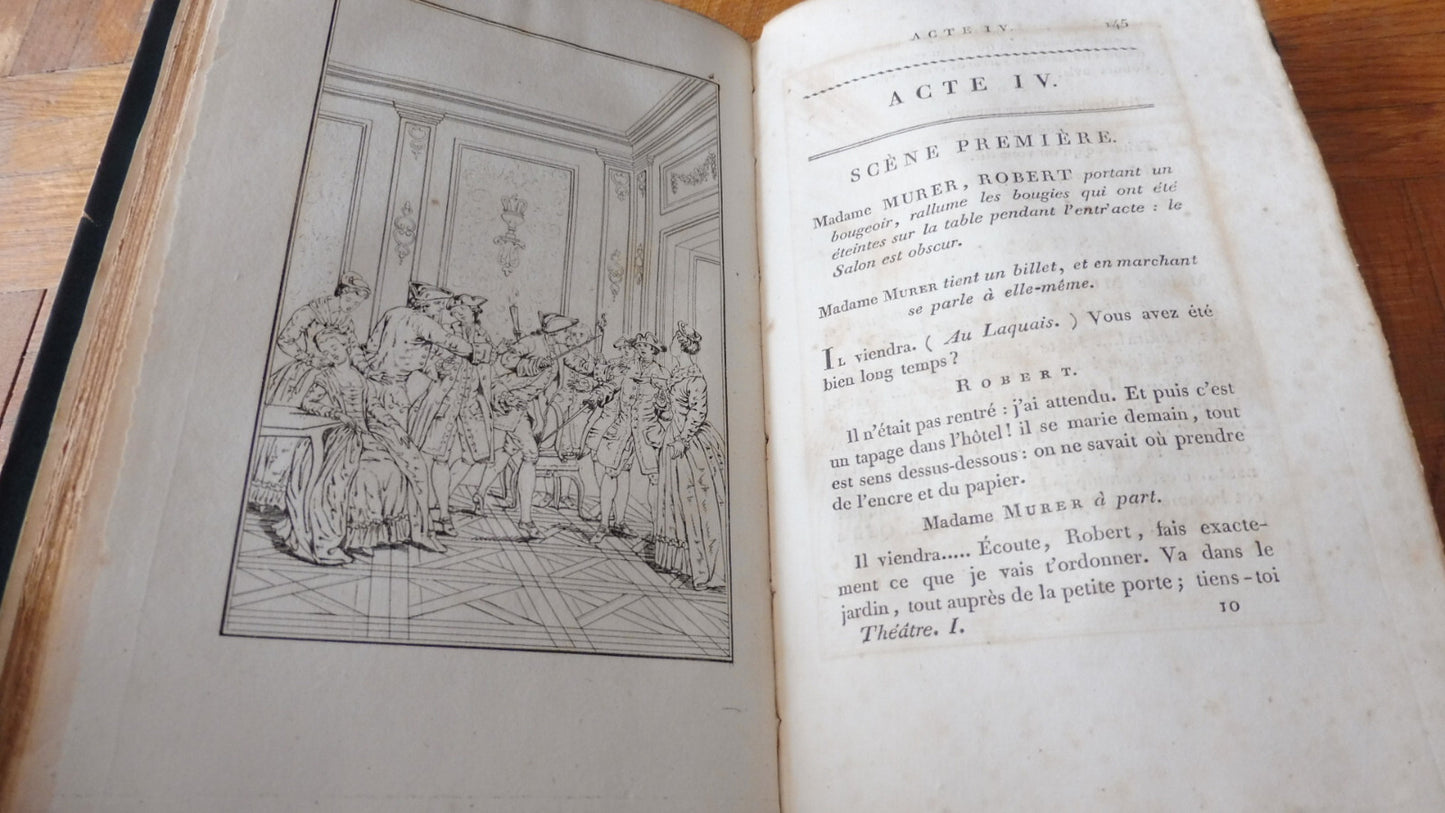 Oeuvres de Beaumarchais 1809 7 vol.