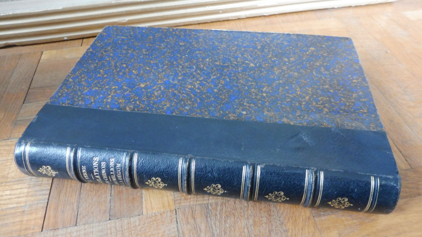 Tribulations d'un chinois. Les 500 millions de la Begum (J. Verne) illus. Benett