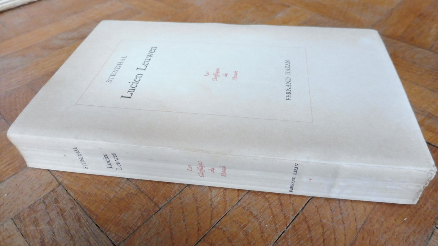 Lucien Leuwen (Stendhal) 1950