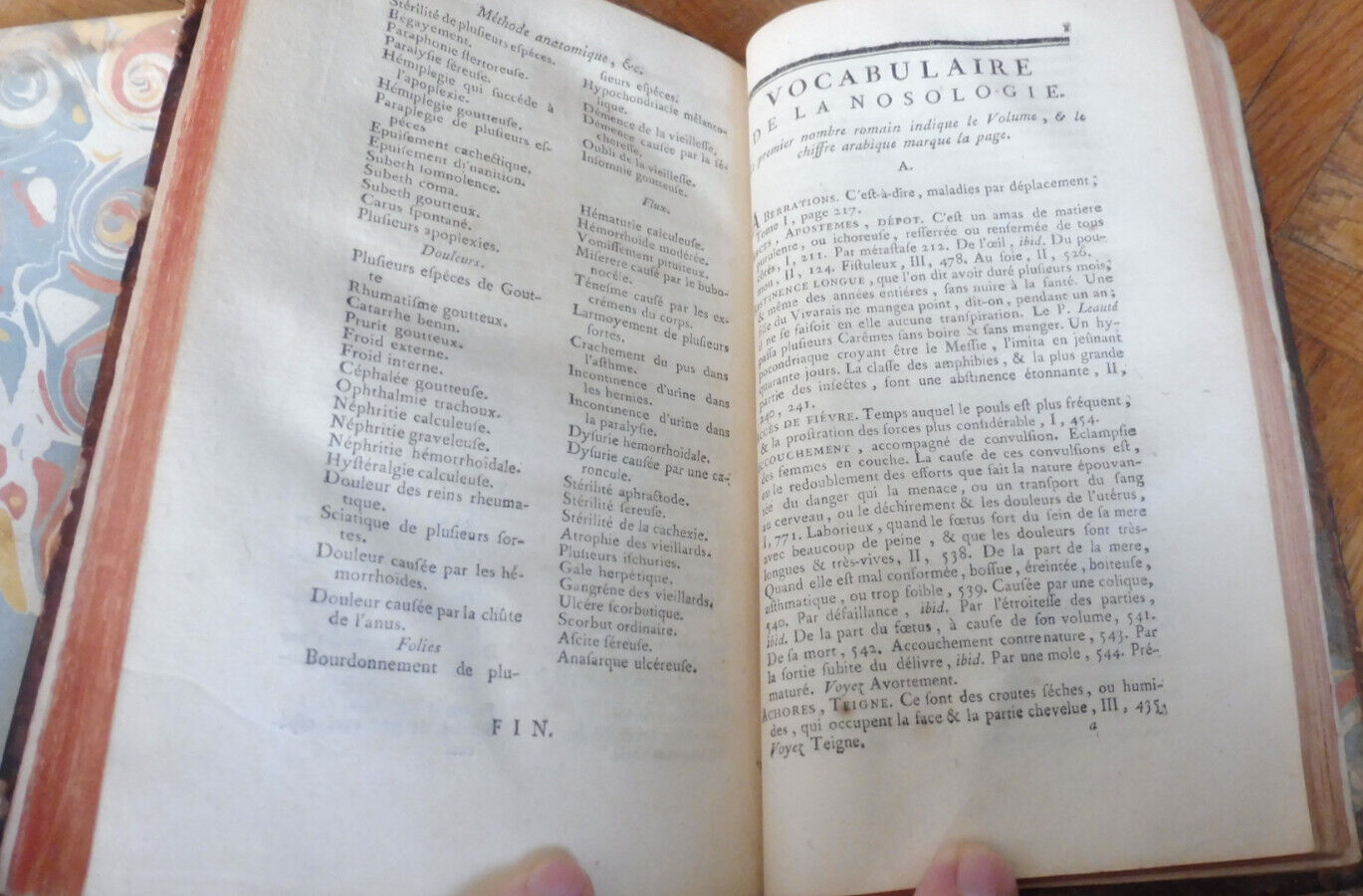 Nosologie méthodique (F. Boissier de Sauvages) 1771 3/3