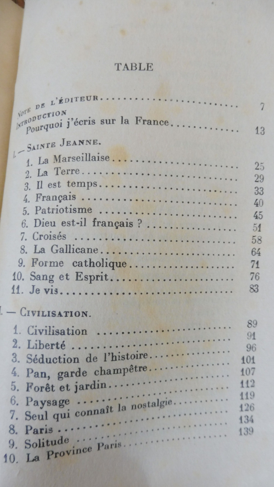 Dieu est-il français ? (Friedrich Sieburg) 1930