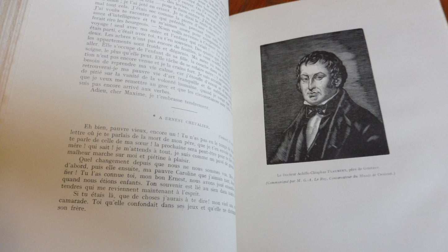 Correspondance de Gustave Flaubert 1928 illus. Ouvré 3/3