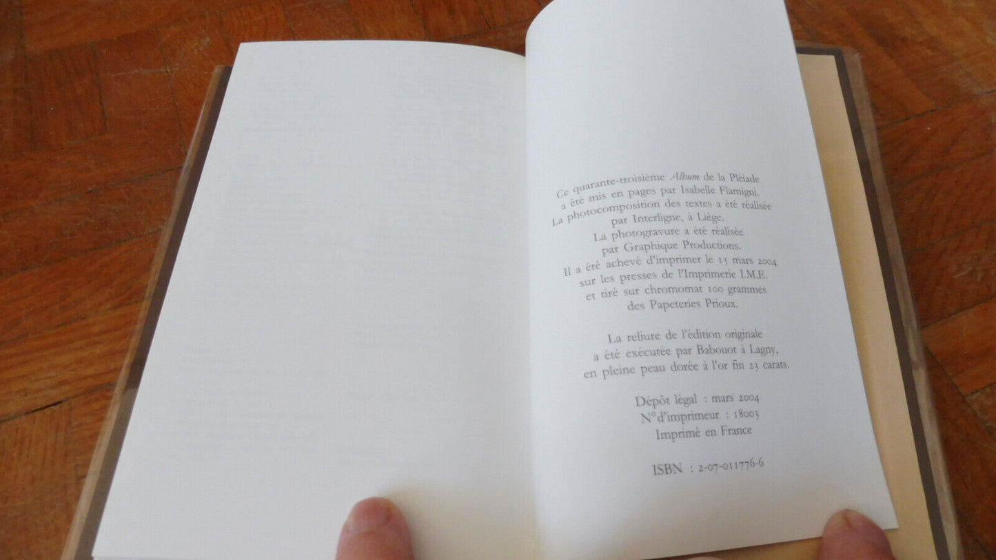 Album Diderot 2004 PLEIADE TBE