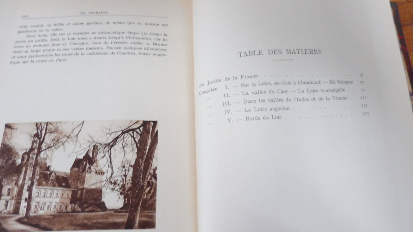 En Touraine et sur les bords de Loire (Henry Debraye) 1929