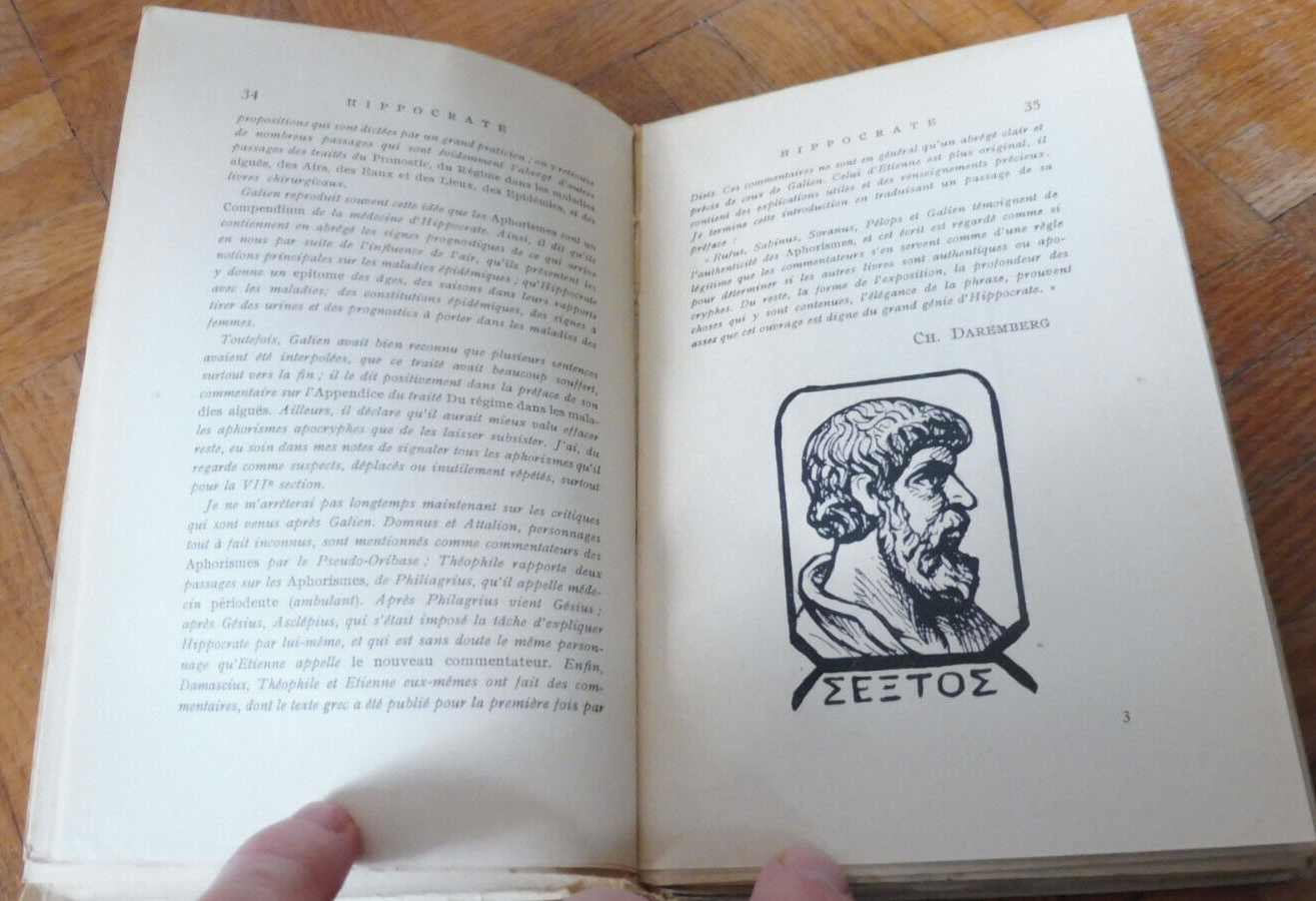 Les Aphorismes d'Hippocrate 1945