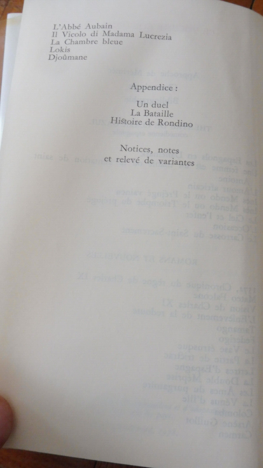 Théâtre de Clara Gazul. Romans et nouvelles (Mérimée) 1978 PLEIADE