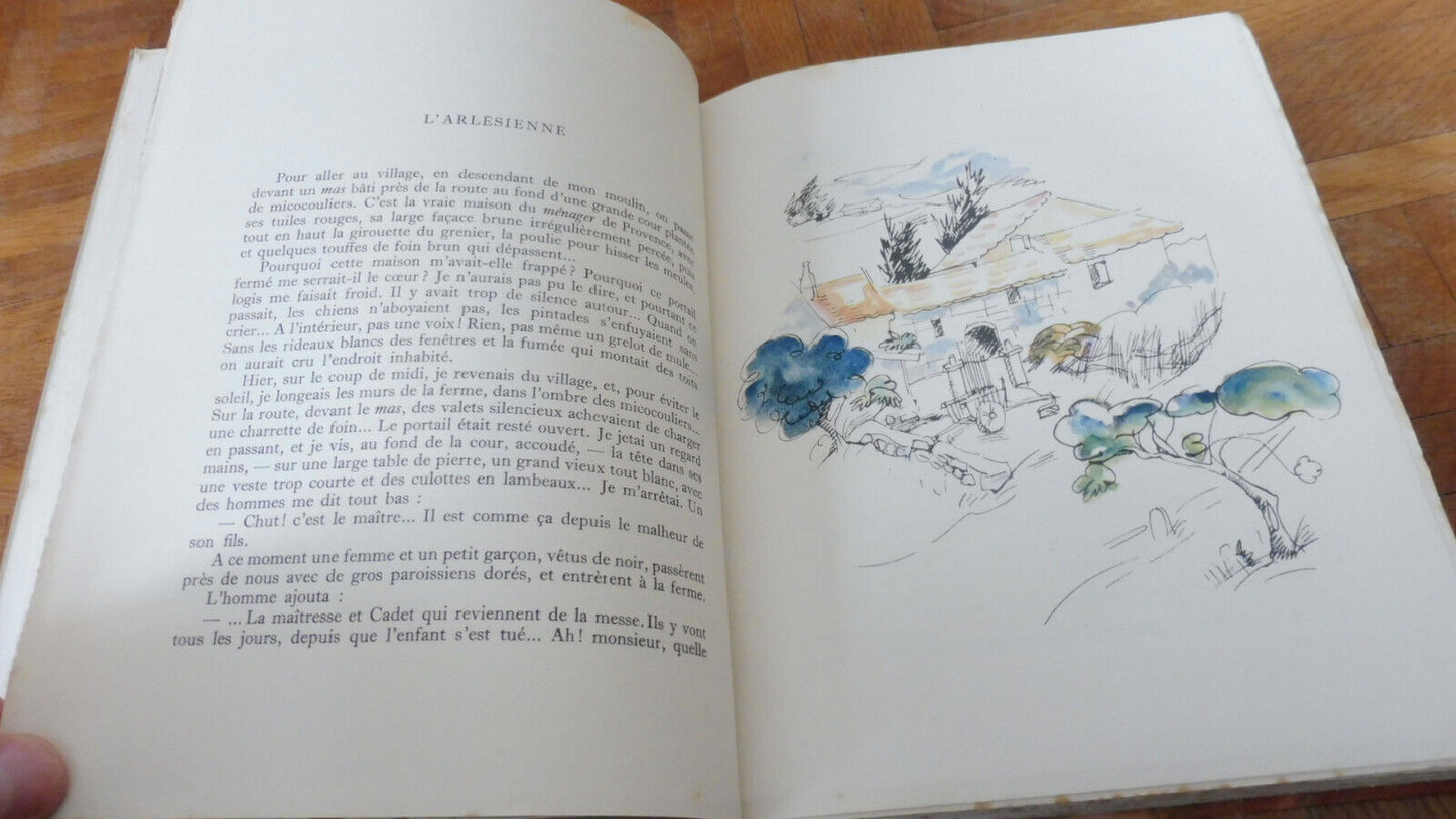 Lettres de mon moulin (Alphonse Daudet) 1930 illus. Villeboeuf