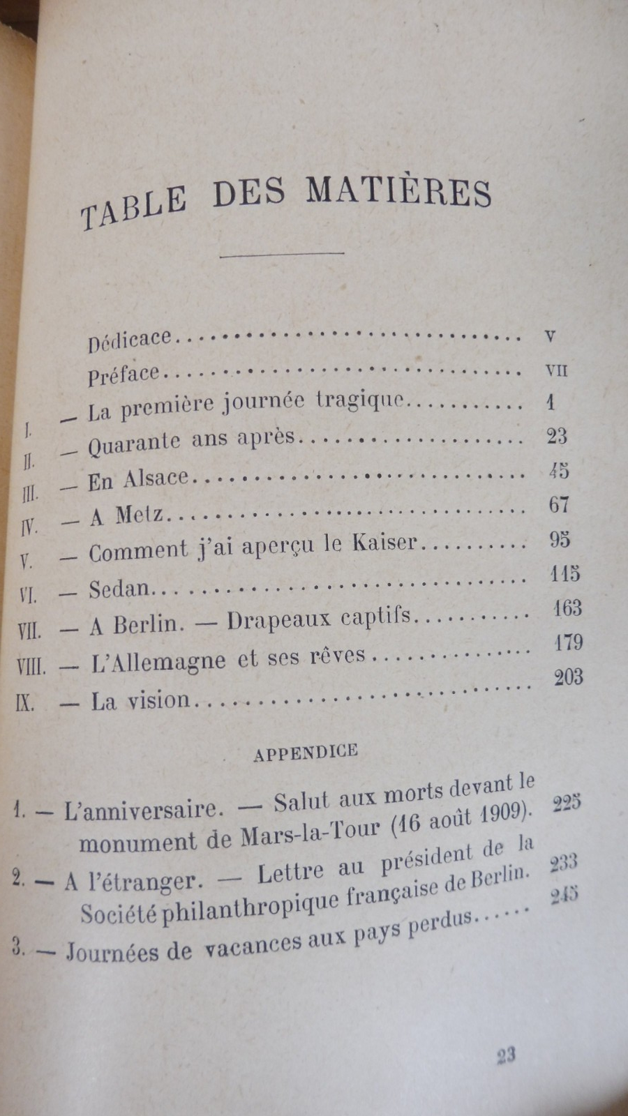 Quarante ans après. Impressions d'Alsace - Lorraine 1870-1910 (J. Claretie) 1910