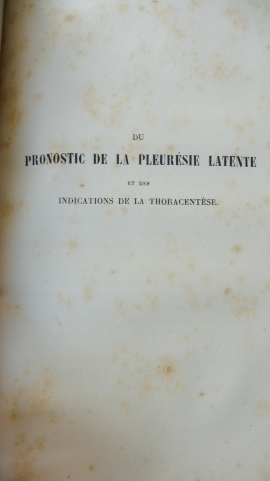 Les Vrais principes de la matière médicale, suivi de La Pleurésie (Pidoux) 1853