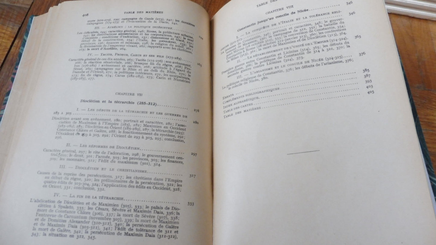 L'Empire romain des Sévères à Nicée (Maurice Besnier) 1937