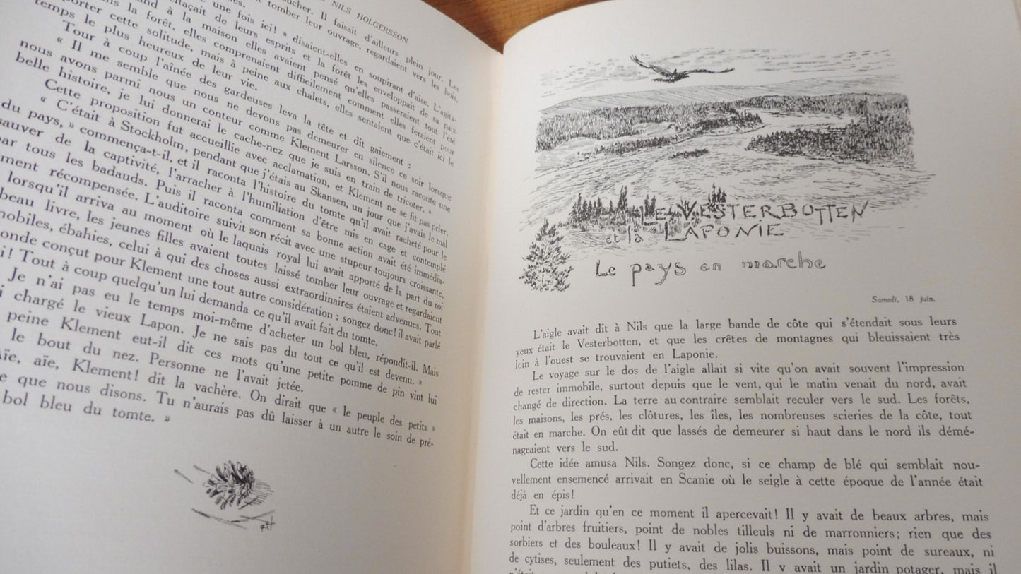 Le Voyage de Nils Holgersson (Selma Lagerlöf) 1930 illus. Reboussin