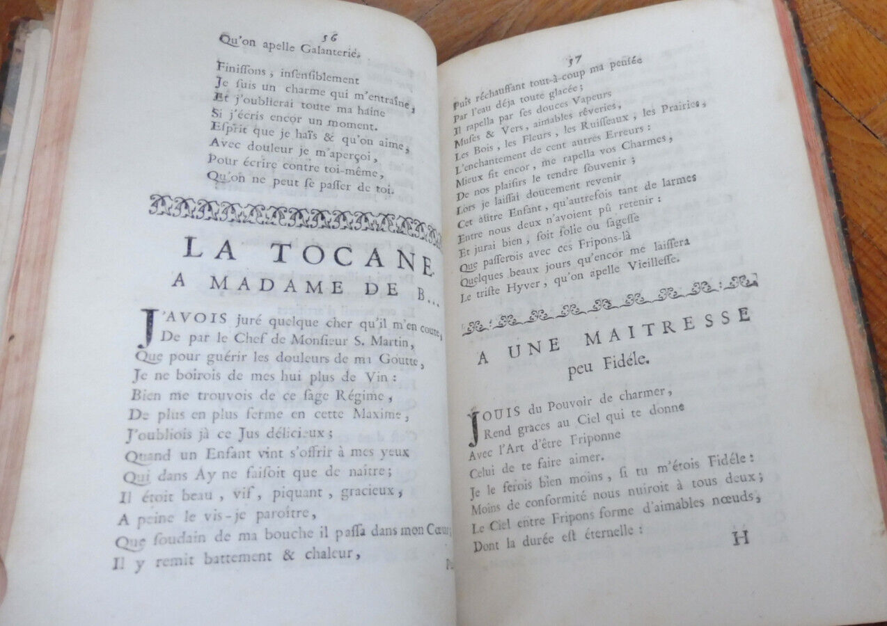 Poésies de Chaulieu et de La Fare 1724