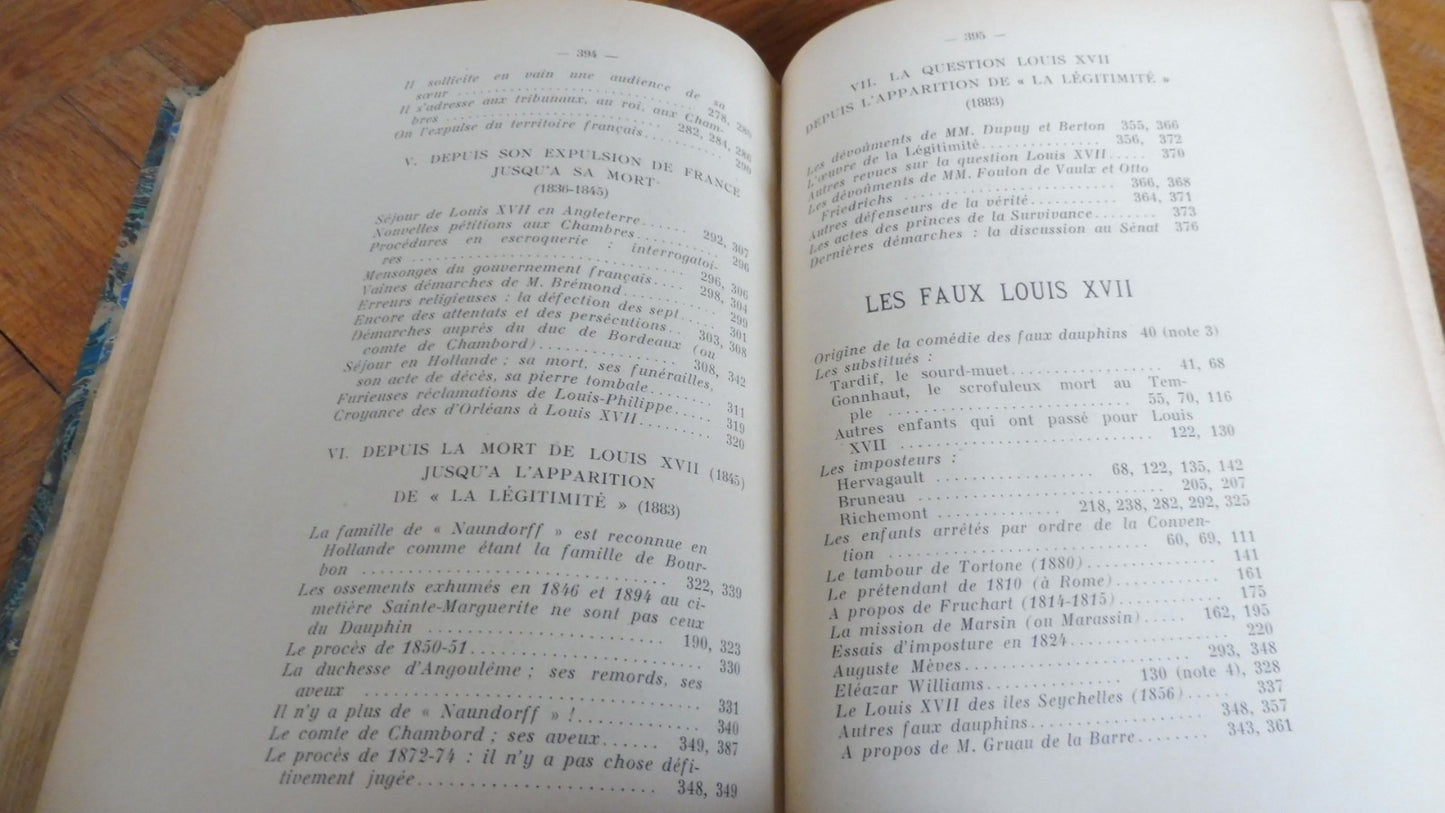 Mémento de la question Louis XVII (F. Delrosay) 1912
