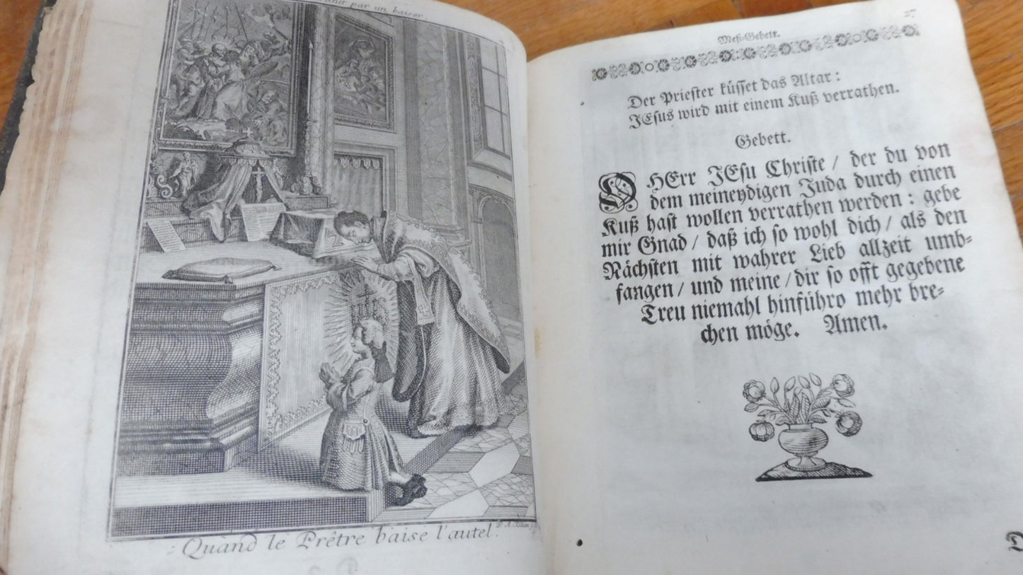 Erste und fürnehmste Weiss dem Heiligen Mess Opffer (M. Vogel) 1741