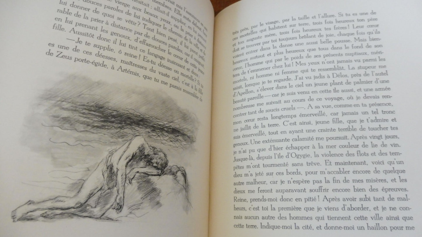 L'Iliade et l'Odyssée (Homère) s.d. illus. Berthold Mahn