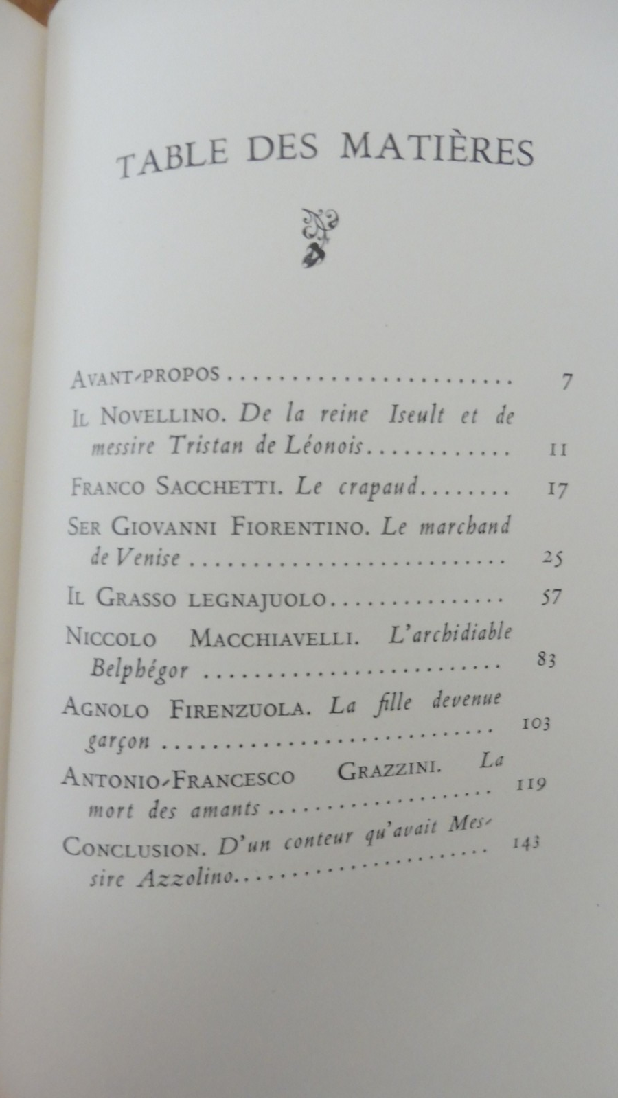 8 nouvelles florentines de la Renaissance (Jacques Haumont dir.) 1953