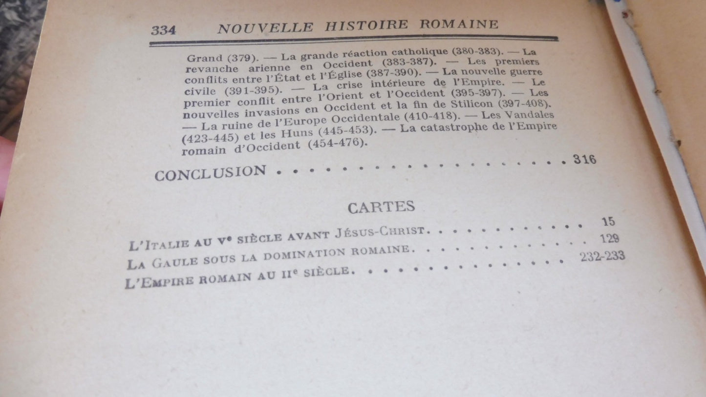 Nouvelle histoire romaine (Guglielmo Ferrero) 1949