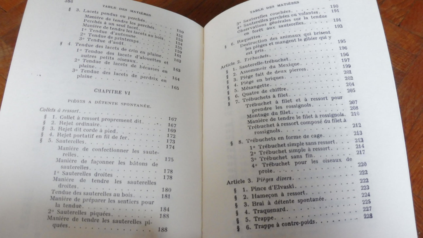 Manuel de l'oiseleur (Conrard) 1980 RORET