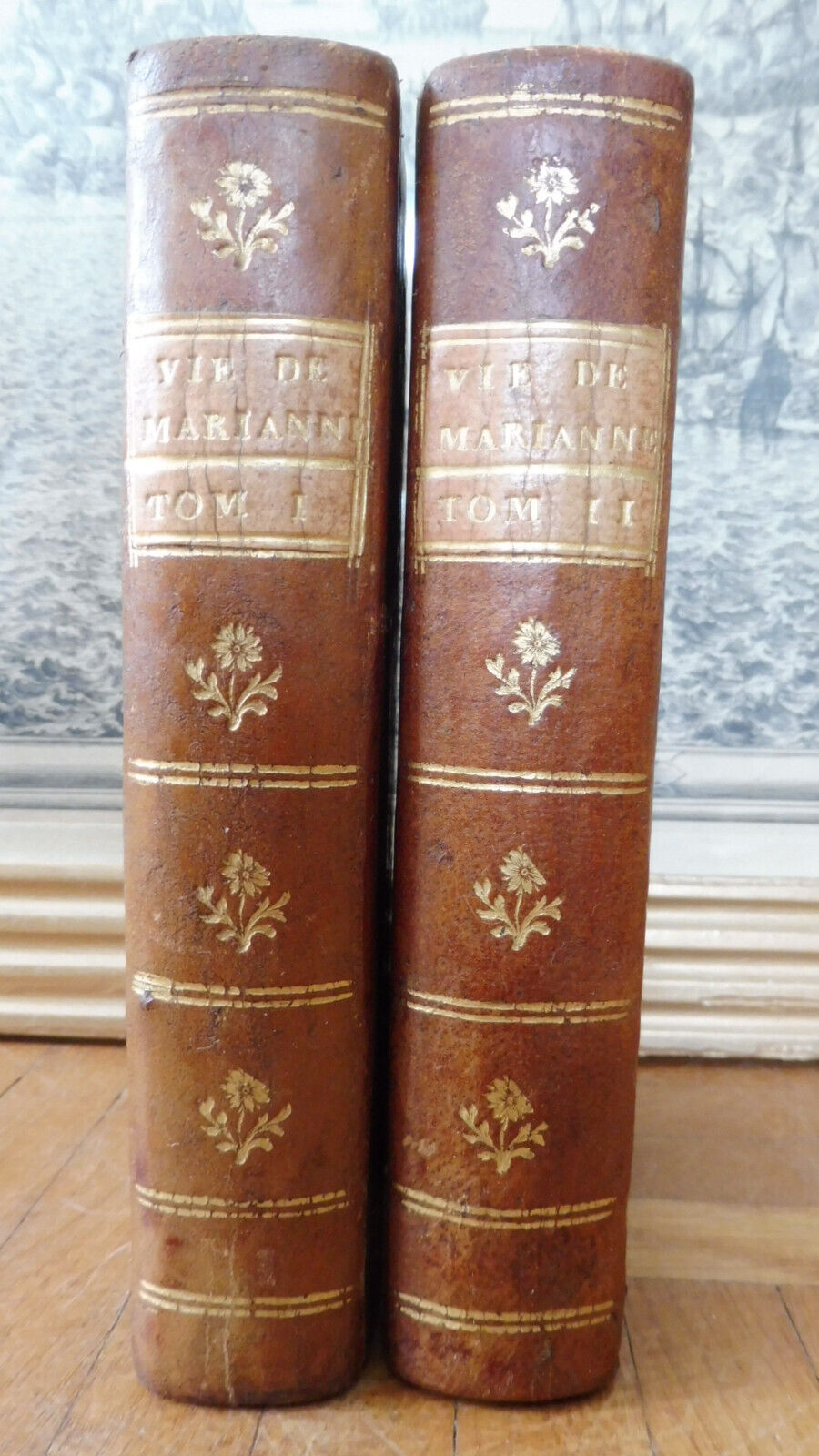 La Vie de Marianne (Marivaux) 1773 4 vol. en 2 tomes COMPLET