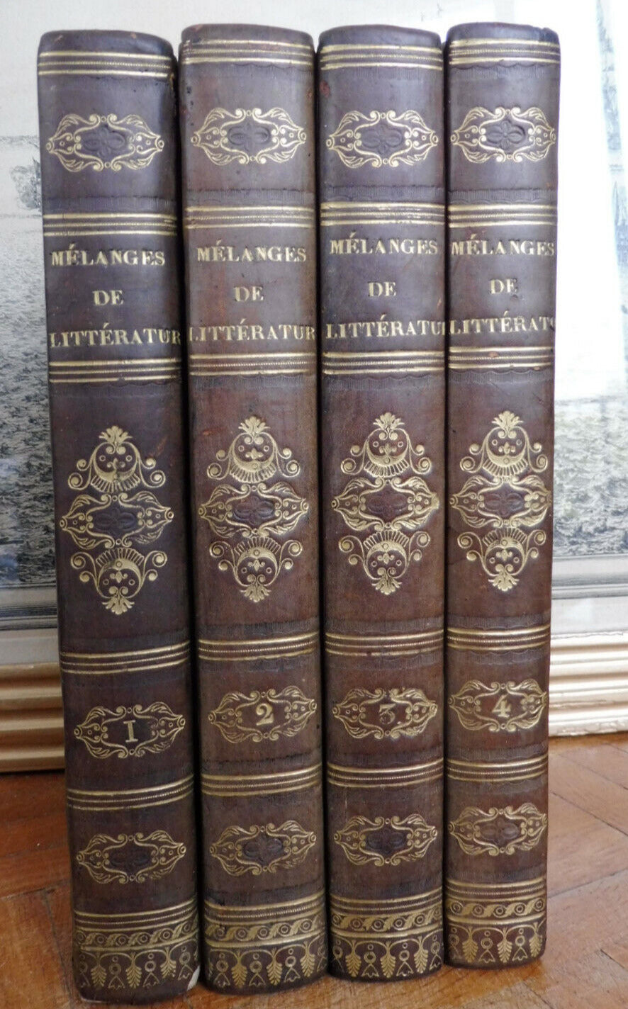 Mélanges de littérature (Morellet) 1818 4/4 EO