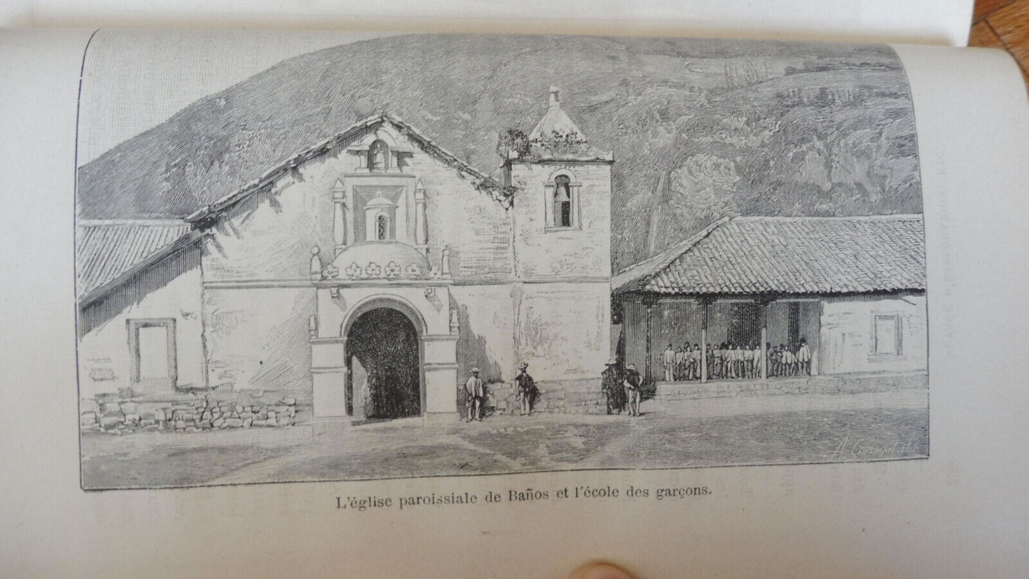 Voyage d'exploration d'un missionnaire dominicain (Magalli) 1889 EQUATEUR