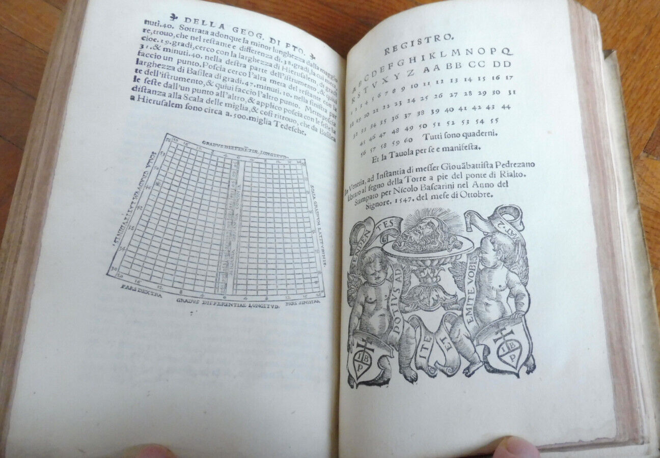 Geografia di Claudio Ptolemeo Alessandrino (PA Matiolo trad.) 1548