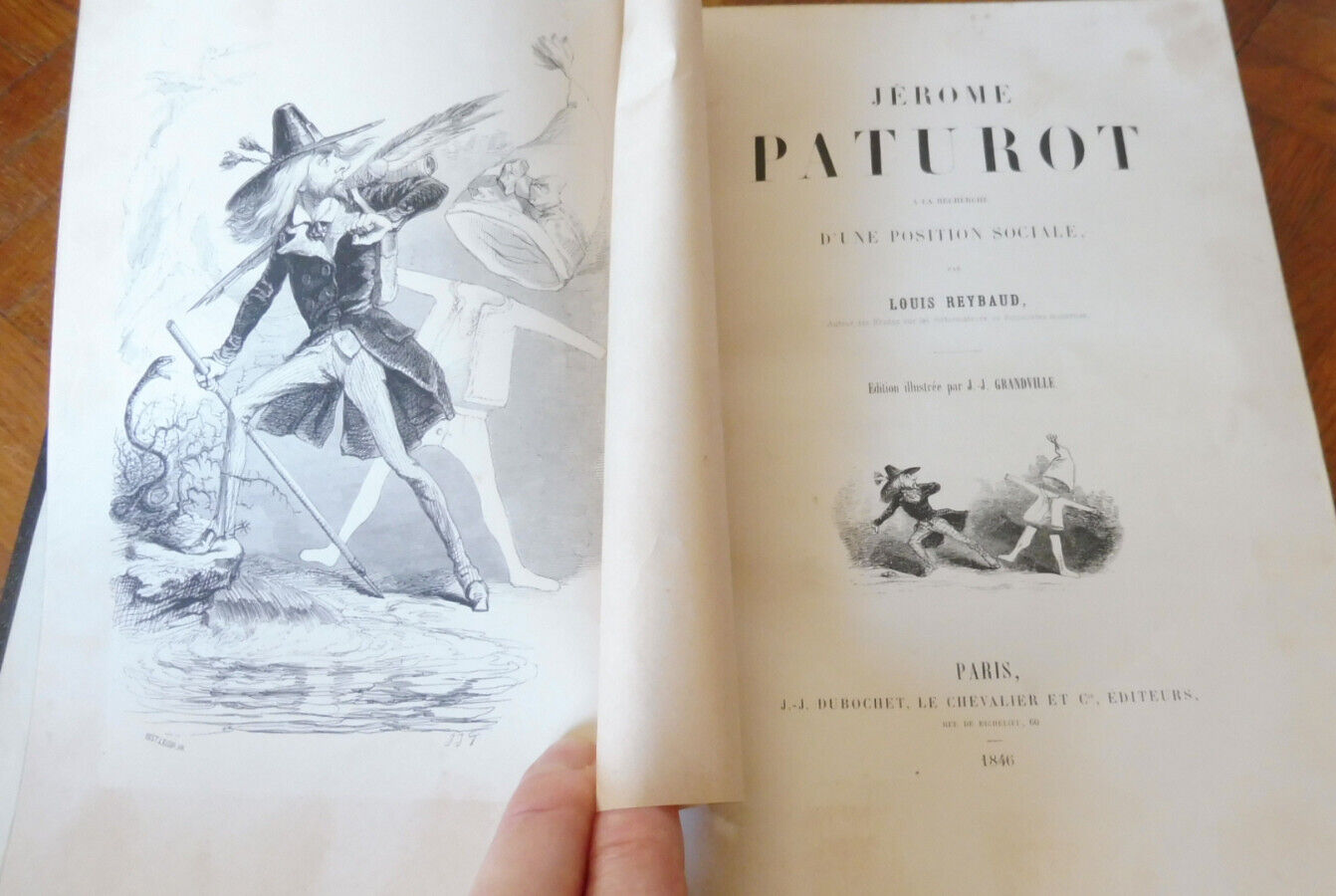 Jérôme Paturot à la recherche d'une position sociale (L. Reynaud) 1846