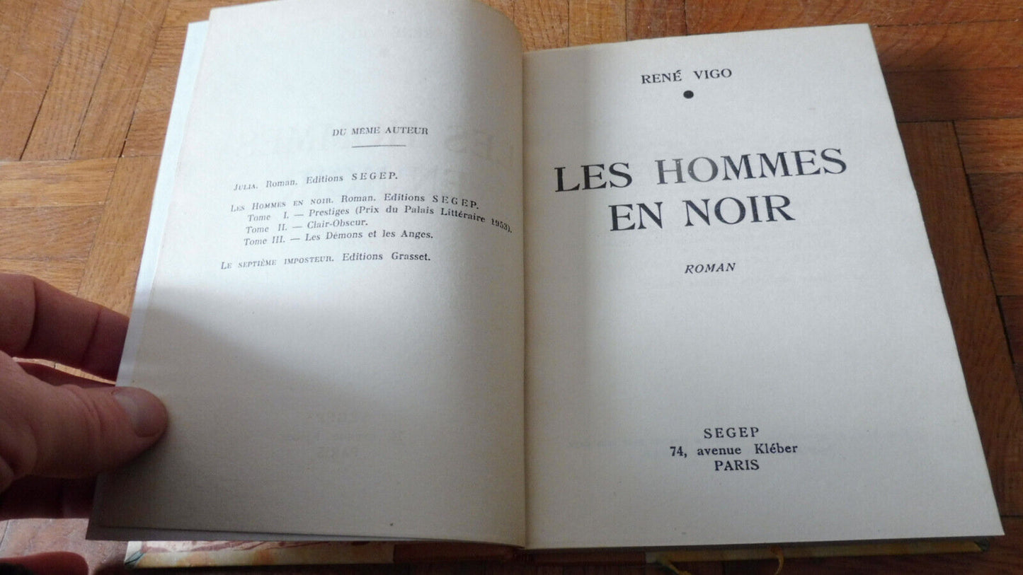 Les Hommes en noir (René Vigo) 1953-54 3/3