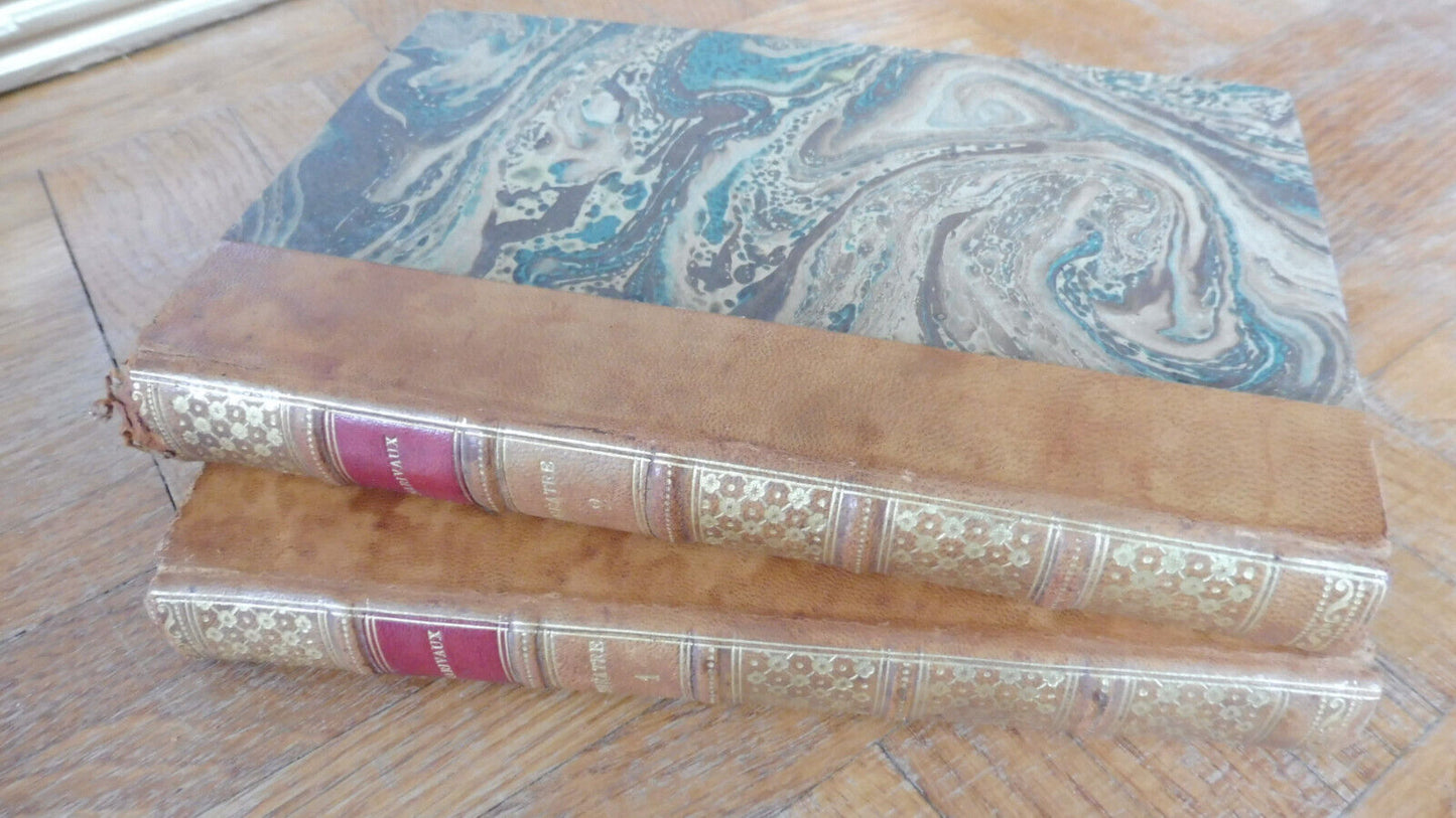 Théâtre de Marivaux s.d. 2 vol. COMPLET