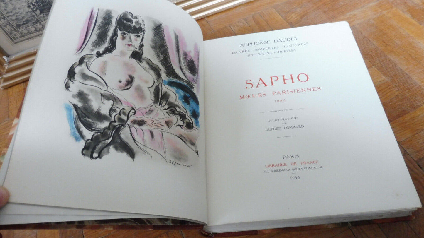 Sapho (Alphonse Daudet) 1930 illus. Dignimont