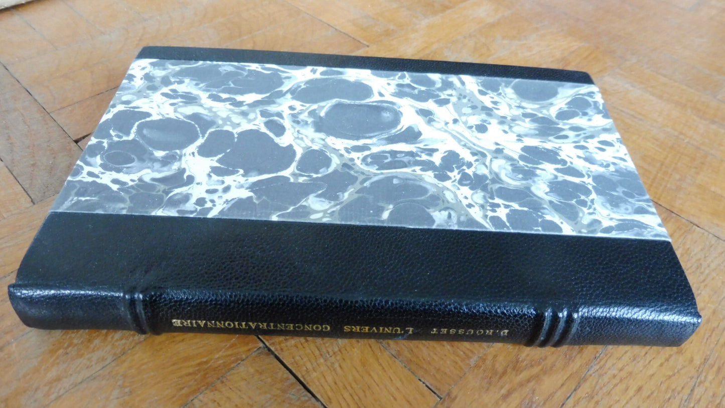 L'Univers concentrationnaire (David Rousset) 1946 EO