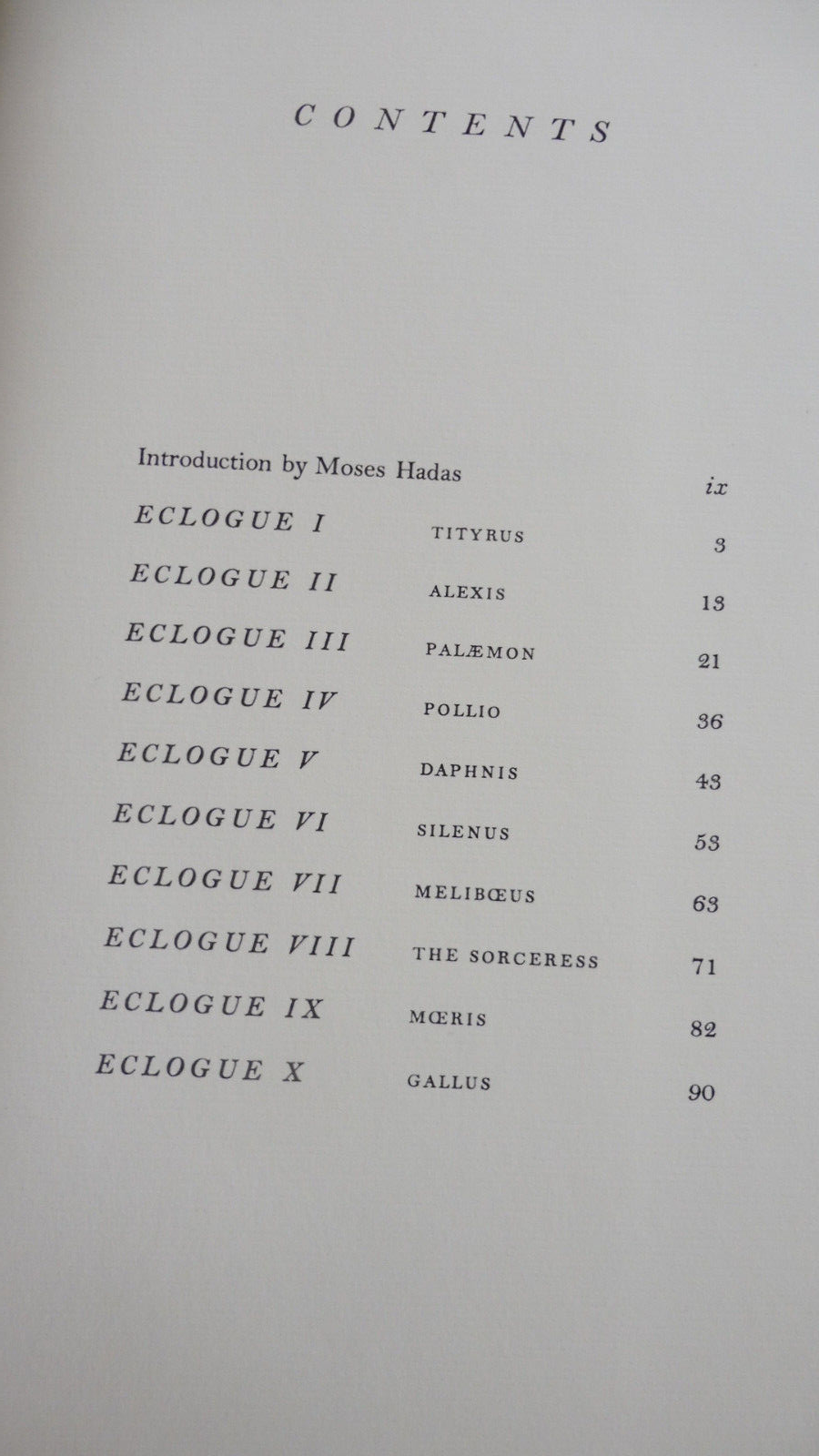 The Eglogues (Virgil) 1960 illus. Vertès