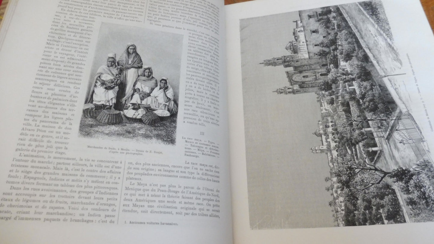 Le Tour du monde. Année 1884 (E. Charton) 1884 TOLTEQUES, PERSE, INDE...