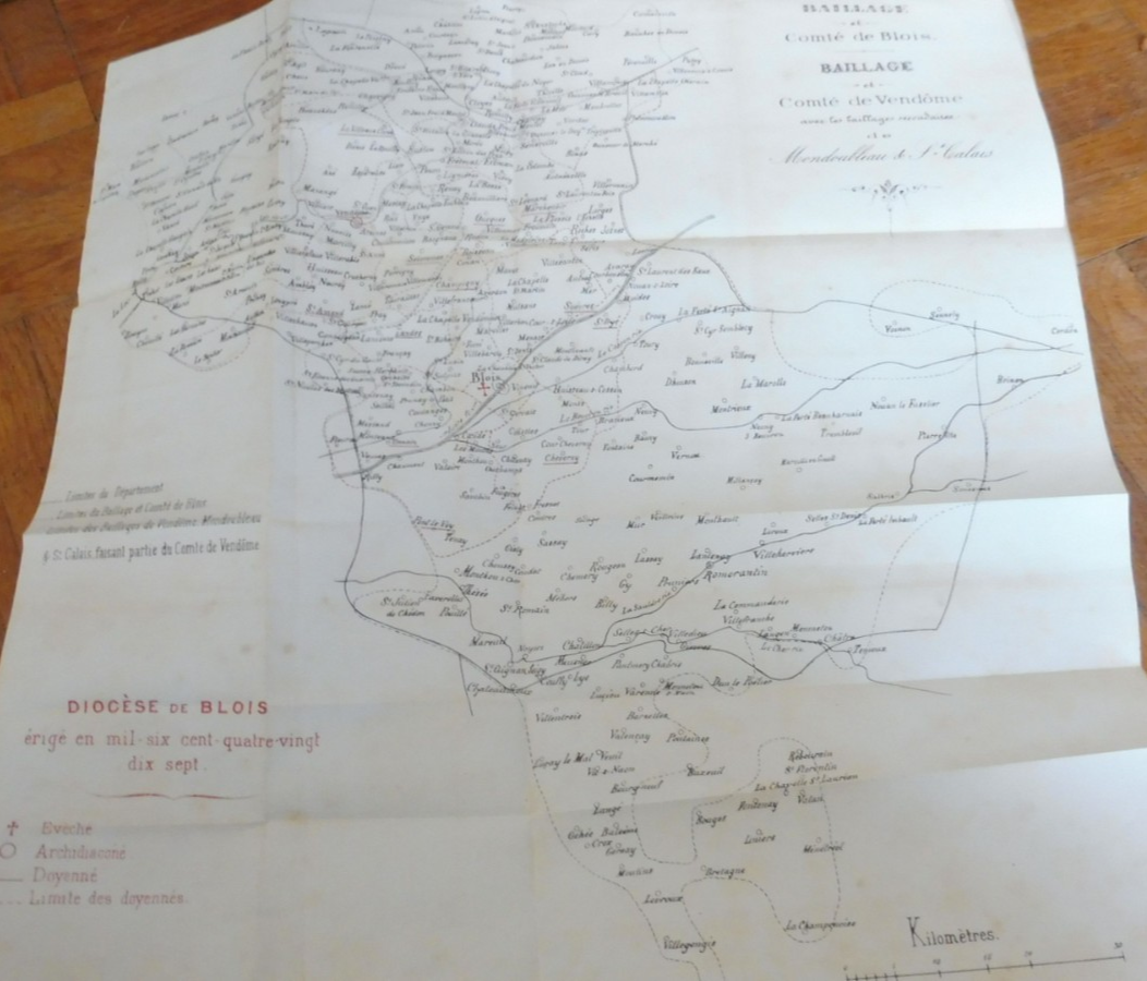 Essai historique sur le Diocèse de Blois (Gaudron) 1870