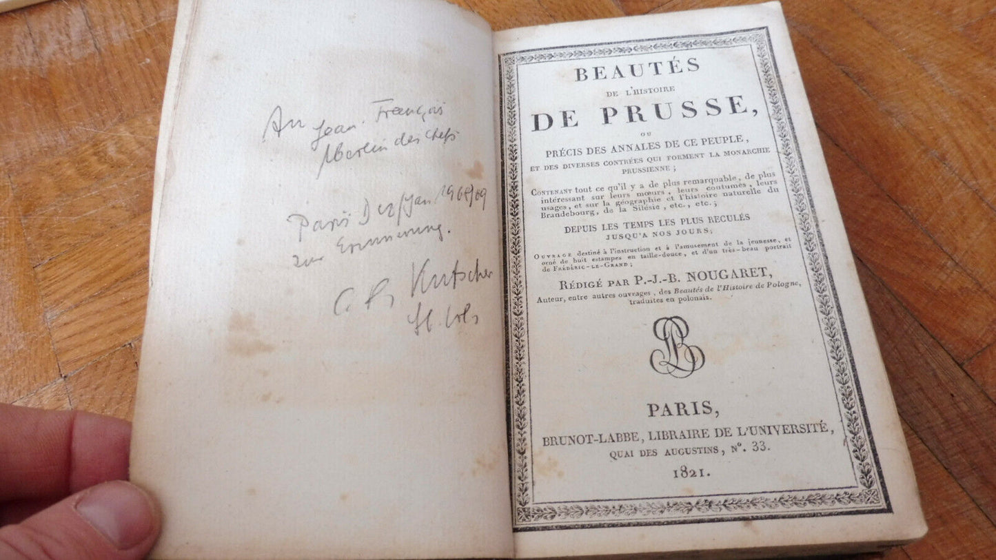Beautés de l'histoire de Prusse (Nougaret) 1821