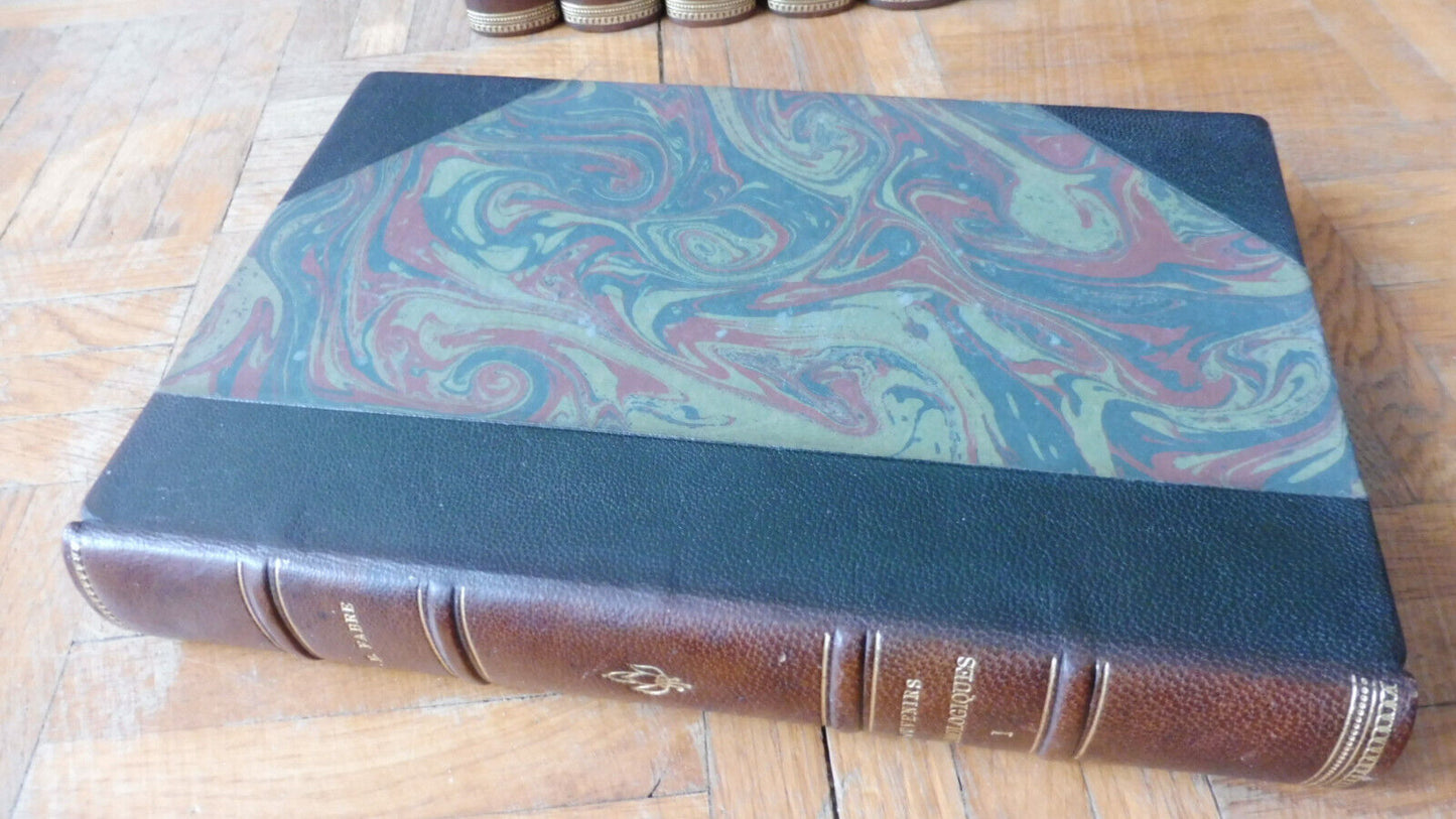 Souvenirs entomologiques (J.-H. Fabre) + Vie de Fabre (Legros) 1925 11/11