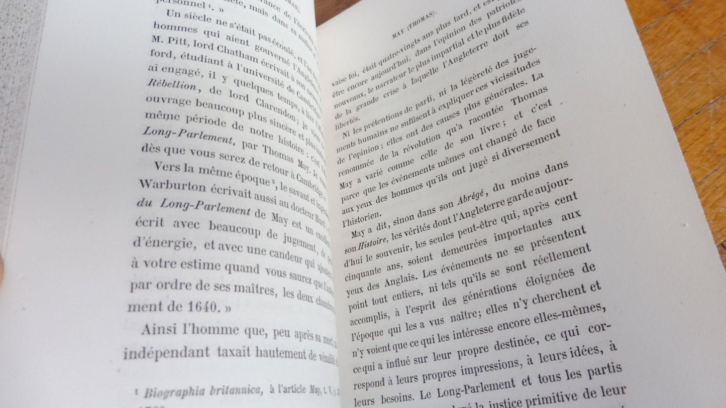 Etudes biographiques sur la Révolution d'Angleterre (Guizot) 1851