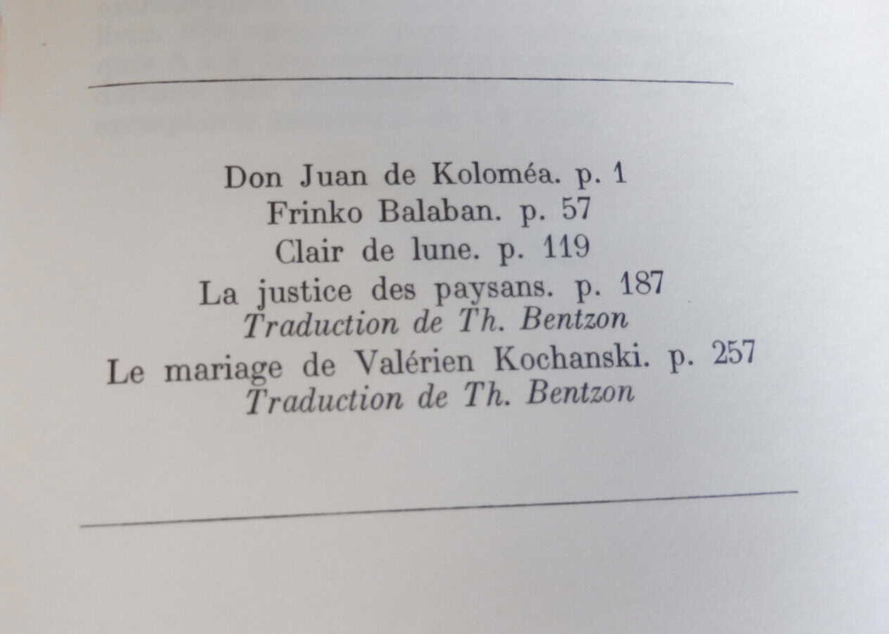 Histoires galiciennes (Sacher-Masoch) 1963